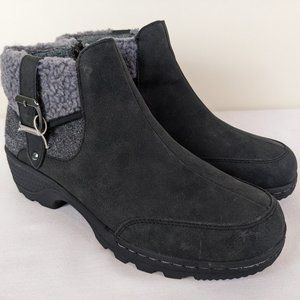 JBU by Jamba Vegan Leather Ankle Boots Weather Resistant Size 8.5 Haven New!